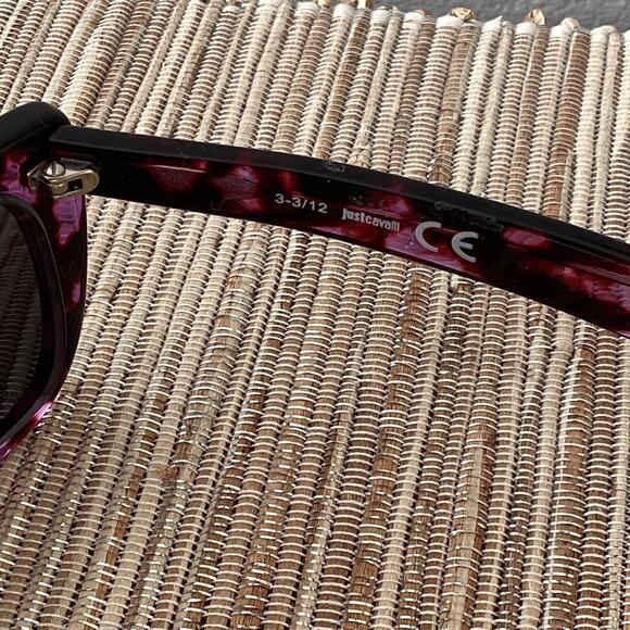 Just Cavalli Women Glasses/Sunglasses Frame Purple/Brown Eyeglasses JC491S